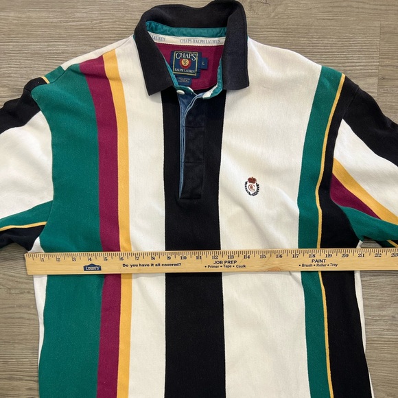 Chaps Ralph Lauren Rugby Polo Large - Picture 9 of 9
